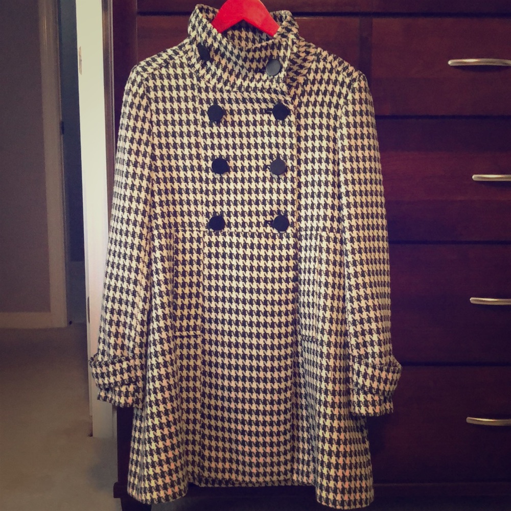 Cute Houndstooth Jacket